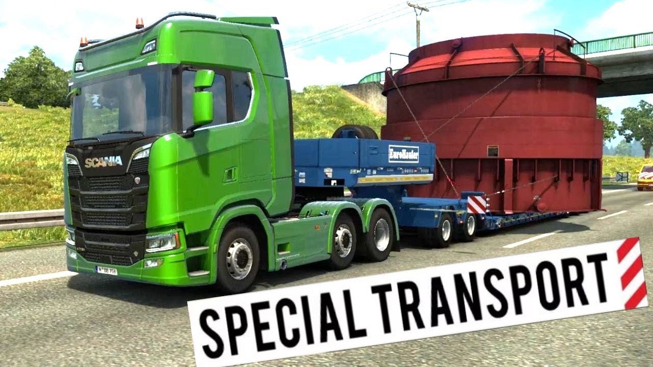 Euro truck simulator 2 special transport dlc for mac